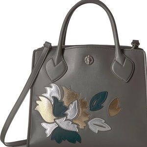 Anne Klein Maya Zip Satchel with strap